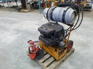 Portable LPG Powered Hydraulic Pack, C/w Twin II 16 Briggs and Stratton Engine, 12V Battery, Hydraulic Contactor Saw, Propane Bottle (O-S-N-F)