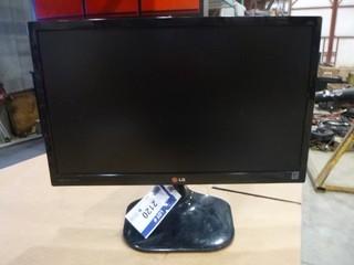 20" LG LED Monitor, Model 22MP5SHA (Note: No Power Cord / VGA Cable) (W-2-3-2)