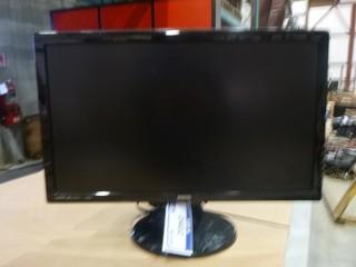 23" Benq LCD Monitor, Model GL2450-B, S/N ETAS-C0403485L0 (W-2-3-2)