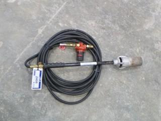 LPG Tiger Torch and Regulator Combination, Model 95-8, 208,000BTU, 30 PSI (W-3-2-1)