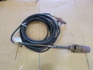 LPG Tiger Torch and Regulator Combination, Model 95-8, 208,000BTU, 30 PSI (W-3-2-1)