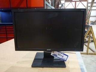 18" Acer LCD Monitor, Model V206HCL, S/N 53203909485 (W-2-3-2)