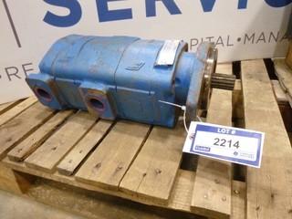 Eaton Double Hydraulic Pump, Model SPAB-1, S/N 1000768 (W-3-2-2)