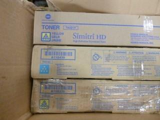 (6) High Definition Polymerized Toner c/w Waste Toner Box (W-3-4-1)