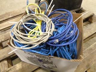 Quantity of Assorted Lengths of Ethernet Cables (W-3-5-1)