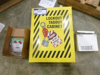 Lockout Case c/w Locks and Circuit Breaker Attachments (W-3-4-1)