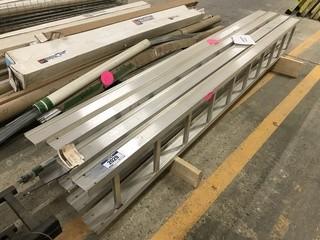 Lot of Aluminum Conduit Trays,