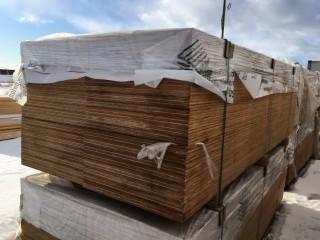 Quantity of Birch Plywood 2'x9'x1.5"