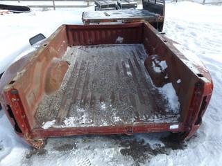 Red Dodge Truck Box. 72x100
