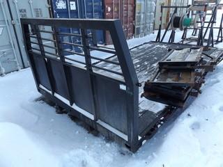 Flat Deck For Truck w/Side Rails & Gate.