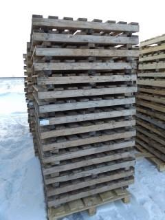 Wooden Pallets 44x48.
