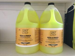 (2)  3.8LBE Deck & Fence Cleaner for Pressure Washers.