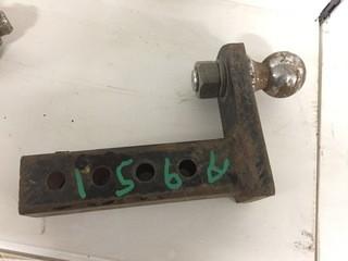 Adjustable 2" Ball Trailer Hitch.