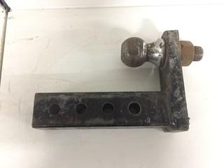 Adjustable 2" Ball Trailer Hitch.