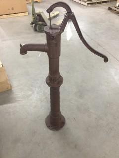 4'-3" Cast Iron Hand Water Pump.