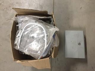 Quantity of Hardhat Cap Shields & Mag0Nif Motorized Key Carousel.