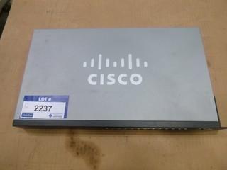 Cisco 26 Port Gigabit Smart Switch, Model SG200-26, SN DN118160B07 (W-3-4-1)