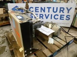 Pump and Motor Assembly c/w Air/Oil Heat Exchanger (N-F)