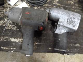 (1) Ingersoll Rand 3/4" Air Impact Wrench, (1) Chicago Pneumatic 1/2" Air Impact Wrench 