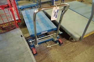 Kleton Hydraulic Lift Shop Cart.