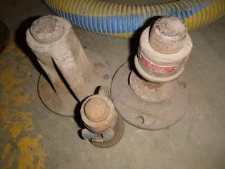 (2) Morse Starett Model 2 Cable Cutters, (1) Morse Starett Model 1 Cable Cutters