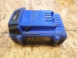 Kobalt 24V 4.0AH Ext Run Lithium Ion (W-3-2-3)
