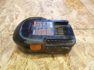 Ridgid 18V Battery (W-3-2-3)