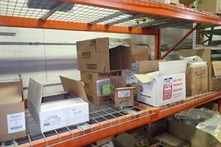 Lot of Windex, Garbage Bags, Dust Collection Bags, Face Shields, etc.