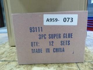 (1) Case of 36 Tubes Super Glue (W-3-2-3)