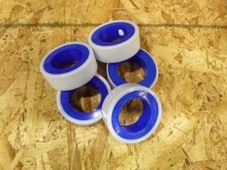 Lot of 5 Rolls of Teflon Tape (W-3-2-3)