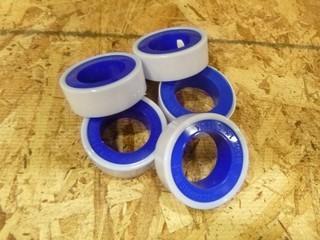 Lot of 5 Rolls of Teflon Tape (W-3-2-3)