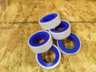 Lot of 5 Rolls of Teflon Tape (W-3-2-3)