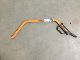 Orange Saw Handle.