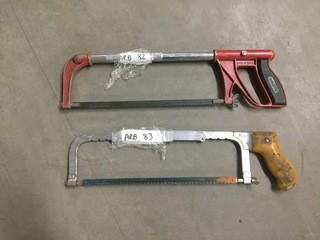 (2) 12.5" Buck Saws.