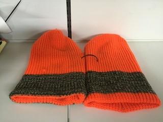 (2) Orange Toques.