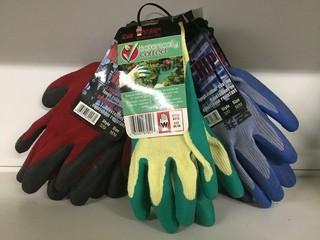 (5) Medium Gardening Gloves.