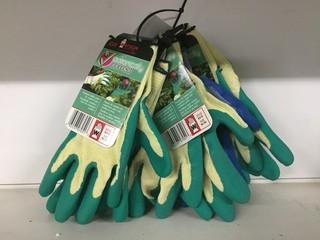 (5) Medium Gardening Gloves.