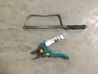 Hand Saw & Hand Pruner.