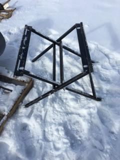 Metal Saw Stand.