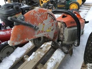 Stihl T5420 Concrete Saw.