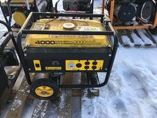 Champion 3000 Watt Gas Powered Generator.