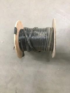 Reel of Shielded Braided Wire.