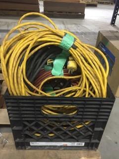 Quantity of Electrical Extension Cords.