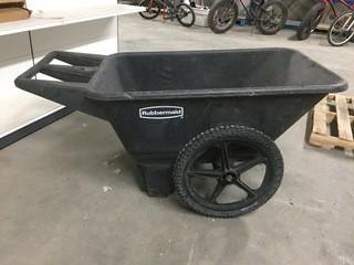 Rubbermaid Wheel Barrow.