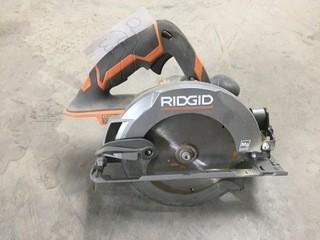 18v Ridgid Circular Saw.