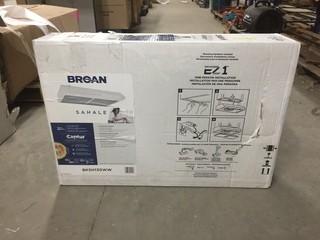 Broan 30" White Range Hood.