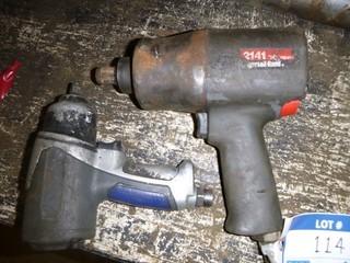 (1) 3/4" Ingersoll Rand Drive Impact Wrench, 3/8" Drive Impact Wrench, Make Unknown