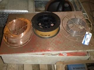 (3) Spools Of Mig Weld Wire