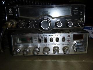 (2) Cobra CBS Radios