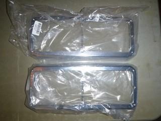 (2) Bezel-Head Dual Rectangular, Pt 3-2048-3